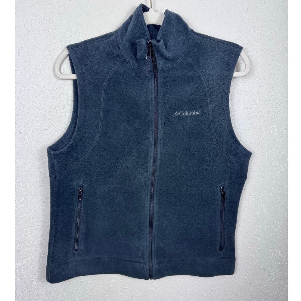 Columbia Black Cozy Womens Vest Size Medium